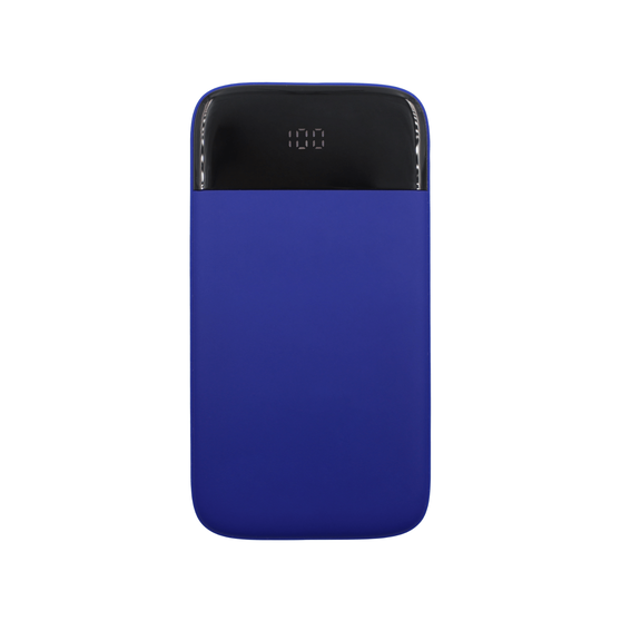 Внешний аккумулятор Bplanner Power 3 ST, софт-тач, 10000 mAh (Синий)-1
