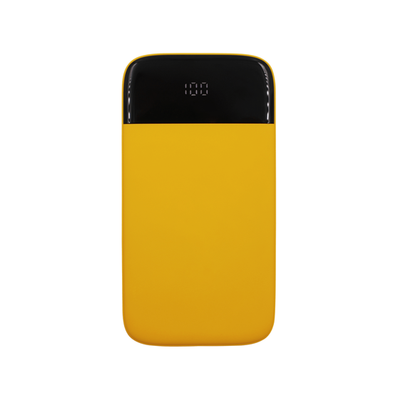 Внешний аккумулятор Bplanner Power 3 ST, софт-тач, 10000 mAh (Желтый)-1