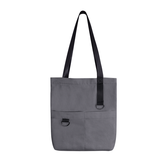 Шоппер Superbag ZIP, с двумя карманами и молнией (серый)-1