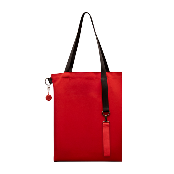 Шоппер Superbag Big (красный с черным)-3