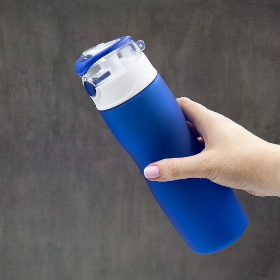 Бутылка для воды AqualityBottle, 680мл (синий)-7