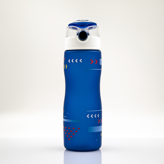 Бутылка для воды AqualityBottle, 680мл (синий)-9