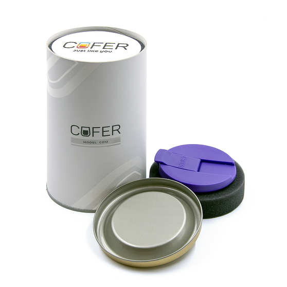 Набор Cofer Tube NEO DUO CO12s (М) grey (зеленый с фиолетовым)-4