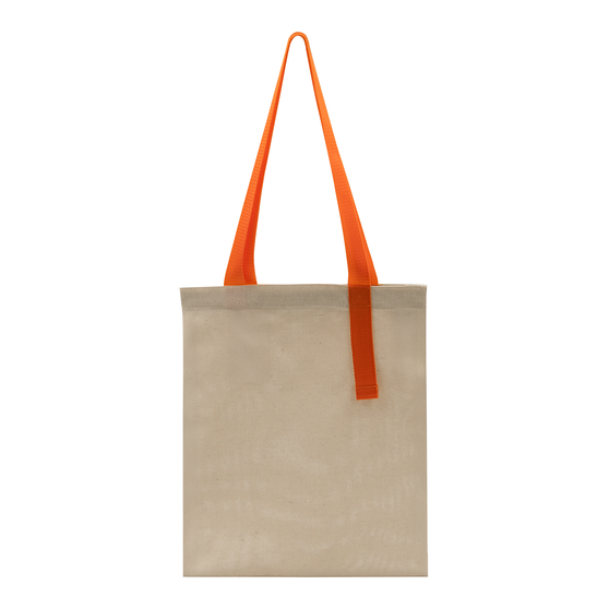 Шоппер Superbag Light, с внутренним креплением (полукольцо) (неокрашенный с оранжевым)-1