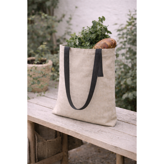 Шоппер Superbag Light, с внутренним креплением (полукольцо) (неокрашенный с серым)-4