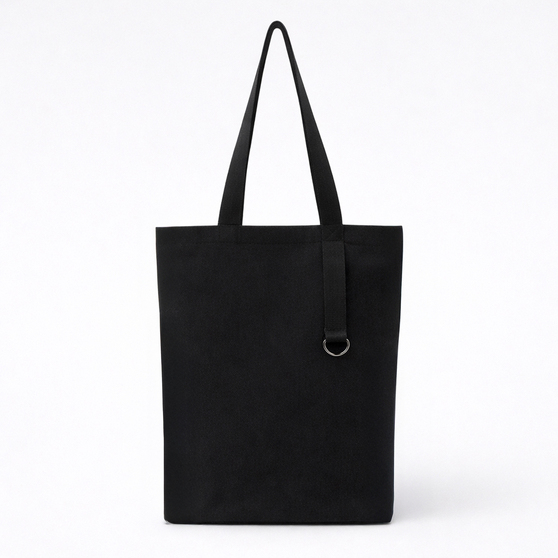 Шоппер/рюкзак Superbag Transformer, с молнией и двумя отделениями (черный)-1