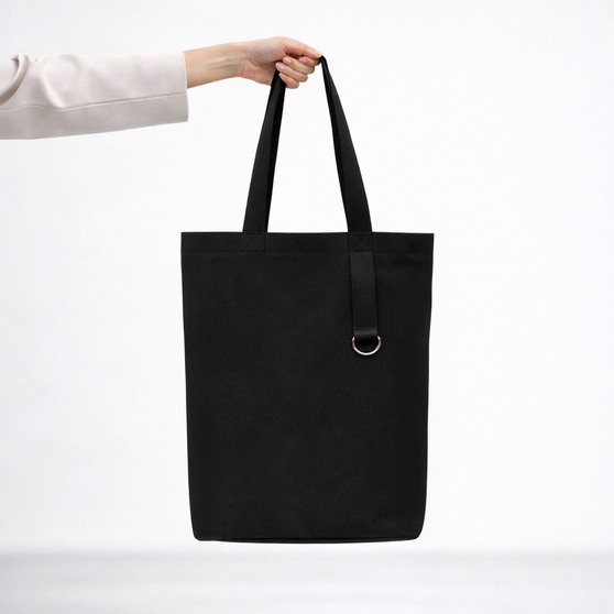 Шоппер/рюкзак Superbag Transformer, с молнией и двумя отделениями (черный)-5