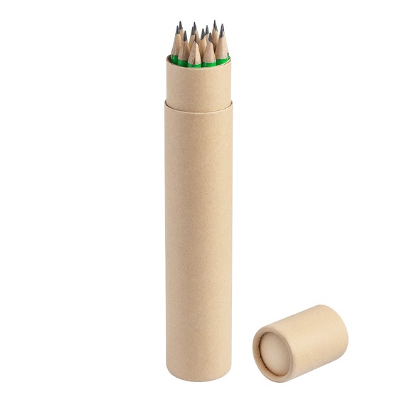 Набор FORTE с 12 карандашами зелеными WOOD COLOR-2