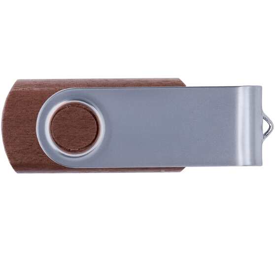 Флешка TWIST WOOD Темное дерево 4013.32.64ГБ-2