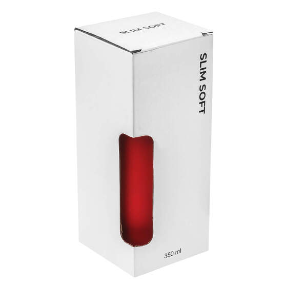 Термокружка SLIM SOFT COLOR 350мл. Красная 6030.03-4