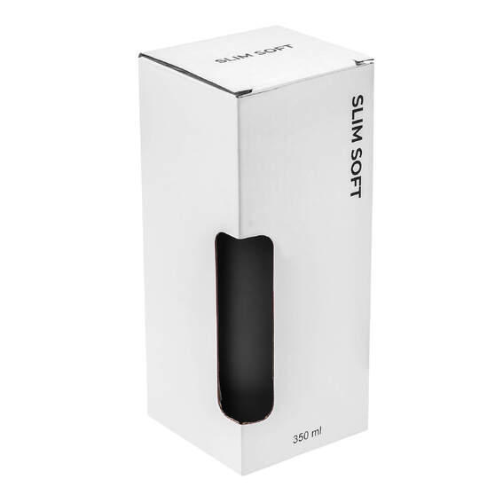 Термокружка SLIM SOFT COLOR 350мл. Черная 6030.08-2