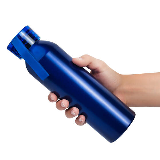 Бутылка для воды VIKING BLUE 650мл. Синяя с синей крышкой 6140.01-2