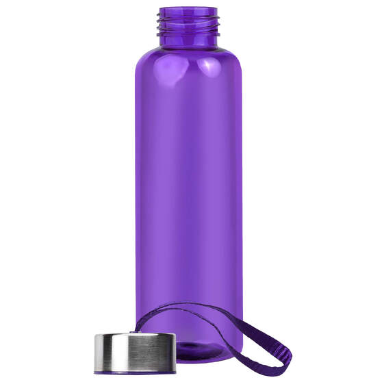 Бутылка для воды VERONA PET COLOR 550мл Фиолетовая с фиолетовым 6261.11-2