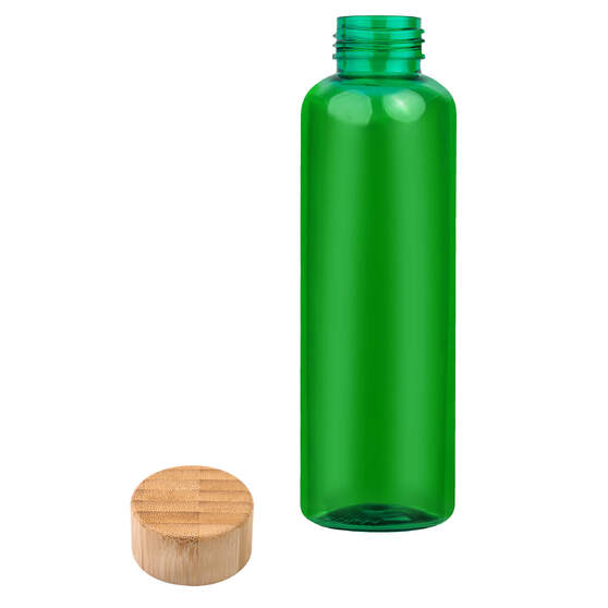 Бутылка для воды BAMBOO PET 550мл. Зеленая 6264.02-1