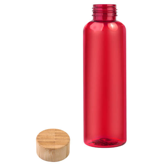 Бутылка для воды BAMBOO PET 550мл. Красная 6264.03-1
