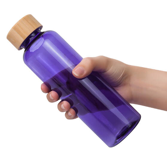 Бутылка для воды BAMBOO PET 550мл. Фиолетовая 6264.11-2