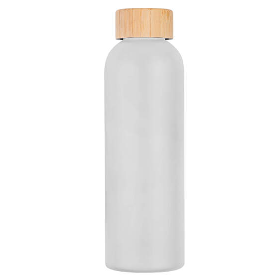 Бутылка для воды BAMBOO PET SOFT 550мл. Белая 6265.07-1
