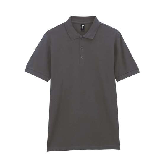 Футболка поло PREMIUM COTTON ADULT DOUBLE PIQUE, ГРАФИТОВЫЙ M