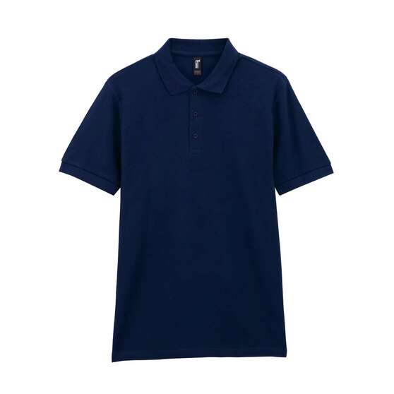 Футболка поло PREMIUM COTTON ADULT DOUBLE PIQUE, МОРСКОЙ СИНИЙ S