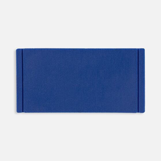 Лейбл из ПВХ Dzeta, XS, синий