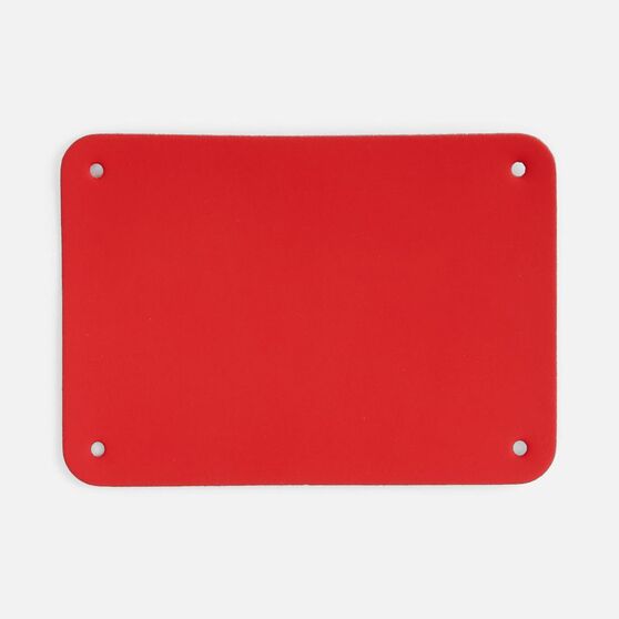 Лейбл Eta Soft Touch, XL, красный