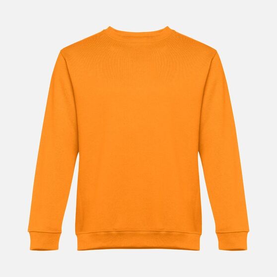 Свитшот унисекс Delta, оранжевый