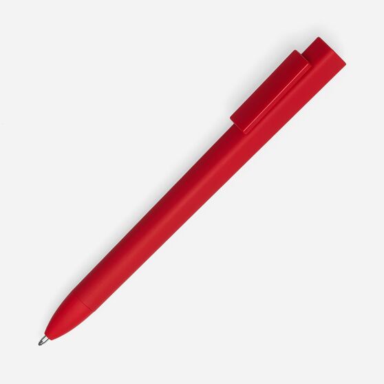 Ручка шариковая Swiper SQ Soft Touch, красная