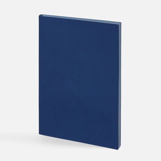Ежедневник Flat ver.2, недатированный, синий