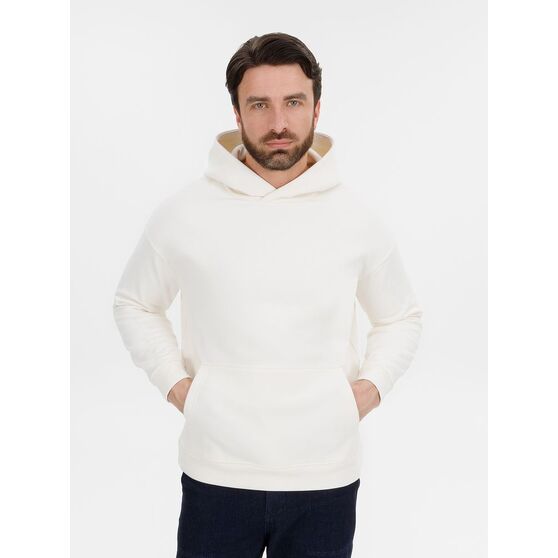 Худи оверсайз унисекс Snuggie, молочно-белое