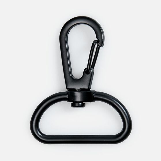 Застежка-карабин Snap Hook, L, черная