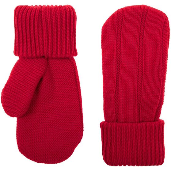 Варежки Knit Beat, красные