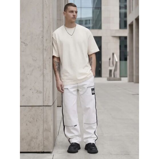Футболка Oversize Premium 210, молочно-белая