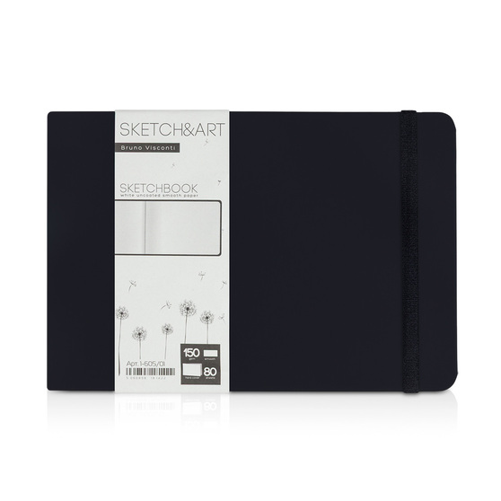 Скетчбук «Sketch & Art» 150 г/м2, soft-touch