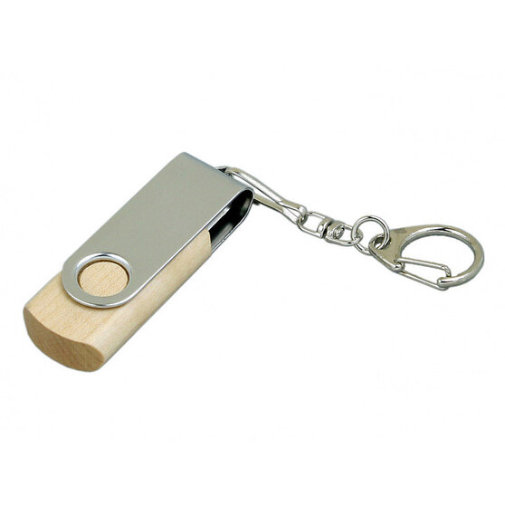 USB 2.0- флешка промо на 8 Гб с поворотным механизмом