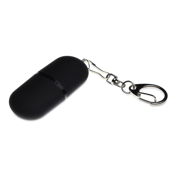 USB 2.0- флешка «Goutte Soft-touch» на 32 Гб каплевидной формы