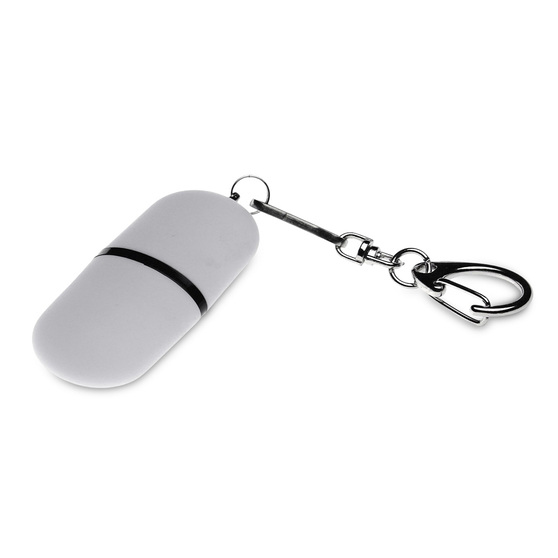 USB 2.0- флешка «Goutte Soft-touch» на 4 Гб каплевидной формы