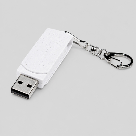 USB 2.0- флешка промо «Варуна» на 512 Мбайт с поворотным механизмом
