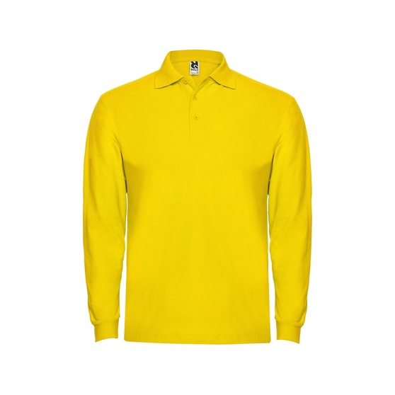 Рубашка поло «Estrella» мужская с длинным рукавом