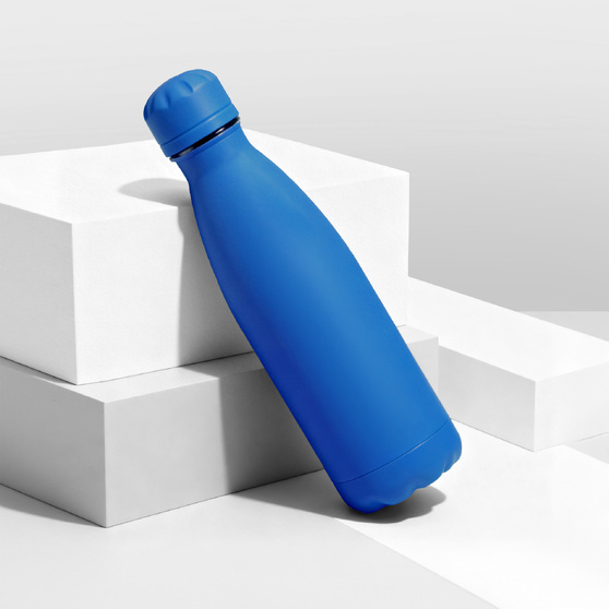 Вакуумная термобутылка «Vacuum bottle C1», soft touch, 500 мл