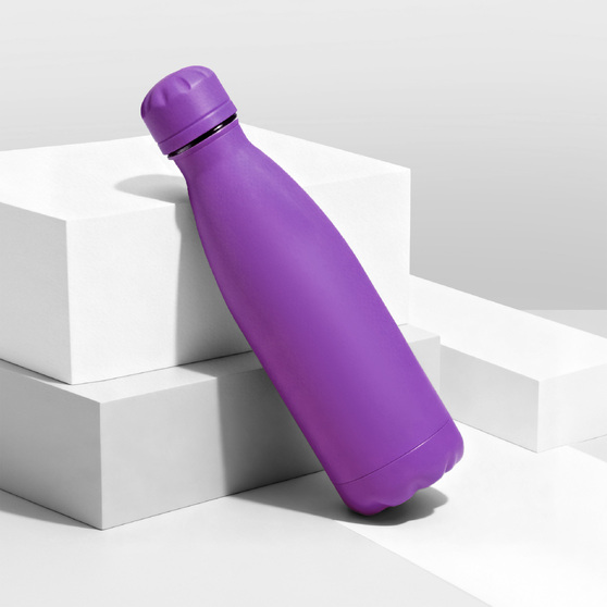 Вакуумная термобутылка  "Vacuum bottle C1", soft touch, 500 мл