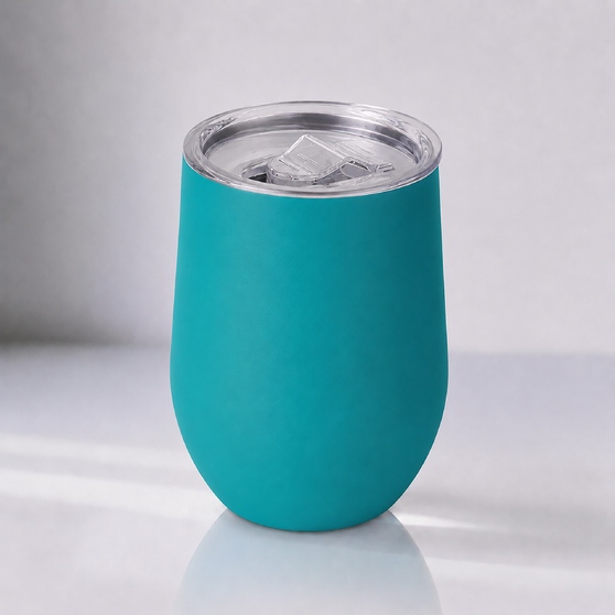 Вакуумная термокружка «Sense Gum», непротекаемая крышка, soft-touch