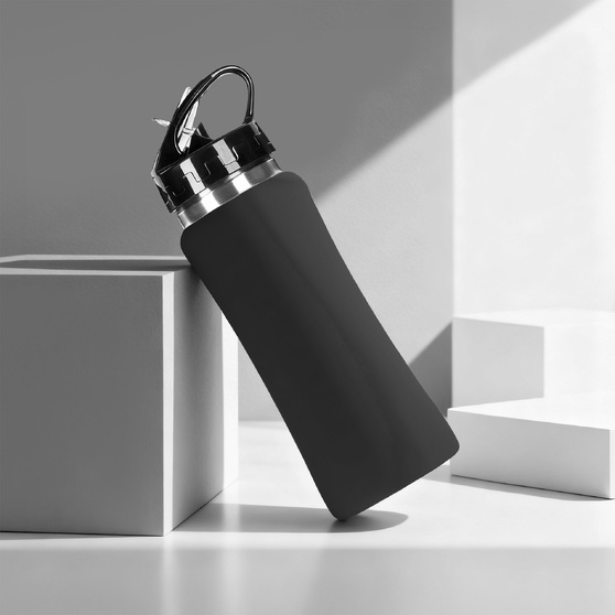 Бутылка для воды «Bottle C1», soft touch, 600 мл
