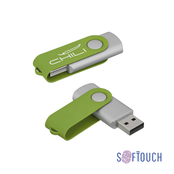 Флеш-карта "Vostok", объем памяти 16GB, покрытие soft touch#