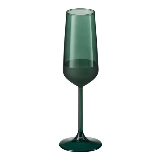 Бокал для шампанского Эмеральд (Emerald), зеленый