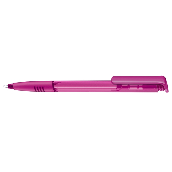 2234 ШР сп Super Hit clear soft grip zone  розовые Rhod Red