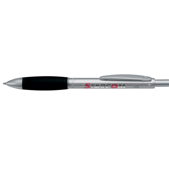 2790 2-Action-Pen серебрист. с мягк. манжетой