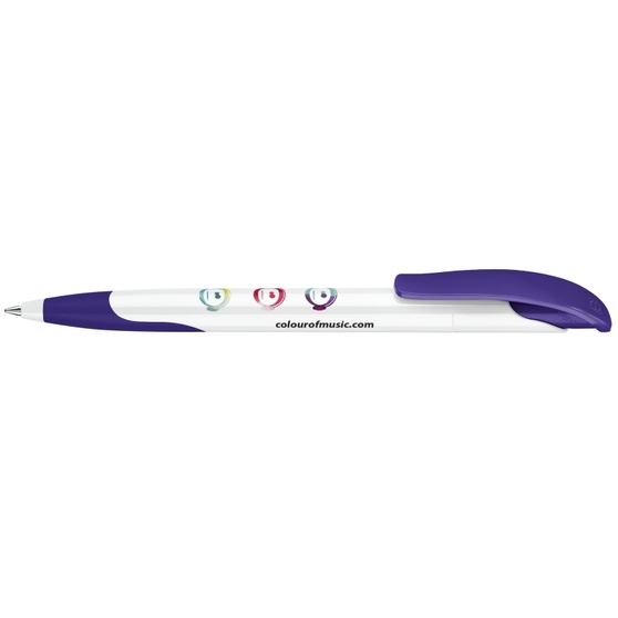 2958 ШР Challenger Basic Polished Soft grip zone белый/фиолетовый 267