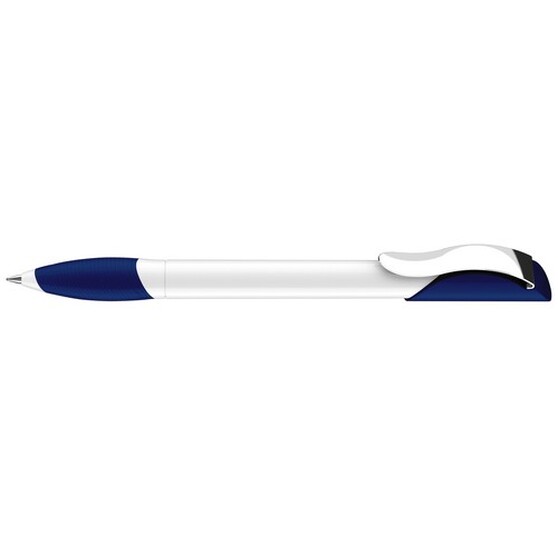 3201 ШР Hattrix Polished Basic Soft grip zone ClipMetal бело/т.синий 2757