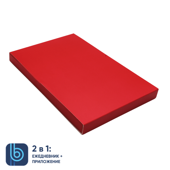 Коробка под ежедневник Bplanner (красный)