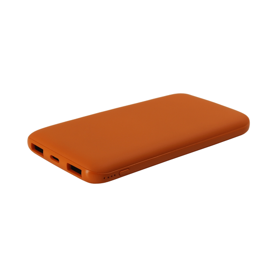 Внешний аккумулятор Bplanner Power 2 ST, софт-тач, 10000 mAh (Оранжевый)